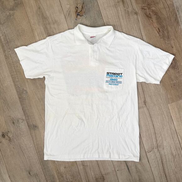 Vintage Street Machines Summer Nationals 1990 Participant Polo Mens XL - Picture 3 of 7